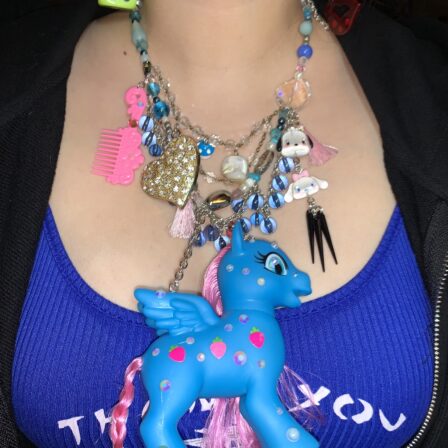 My blue unicorn
