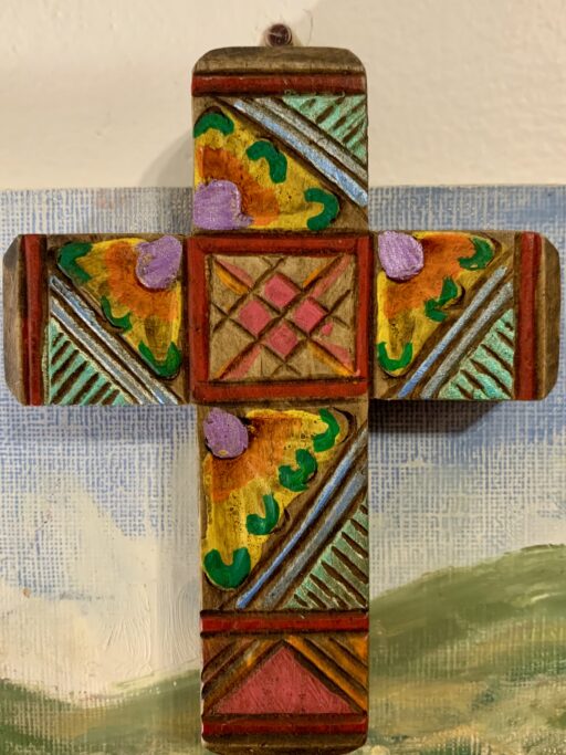 Artisan made in Mexico cross - Image 3