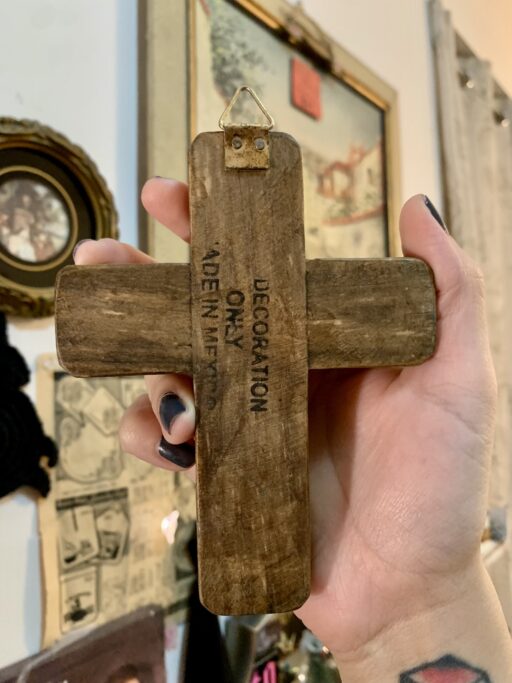 Artisan made in Mexico cross - Image 2
