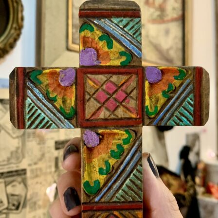 Artisan made in Mexico cross