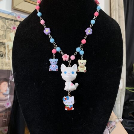 Pastel meow choker