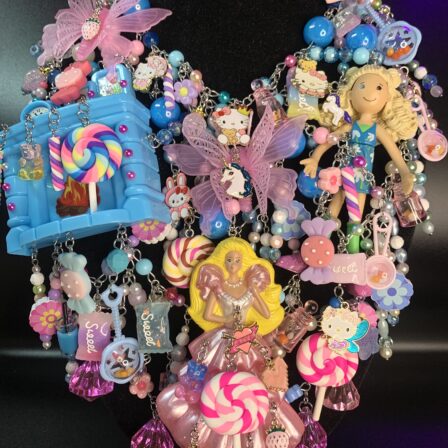 Blue Barbie Trinkets