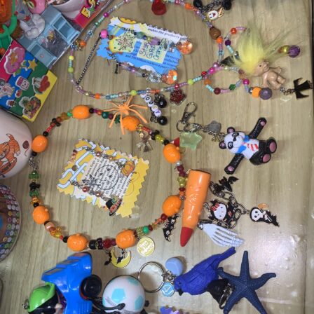 Bag charms and Halloween bundle