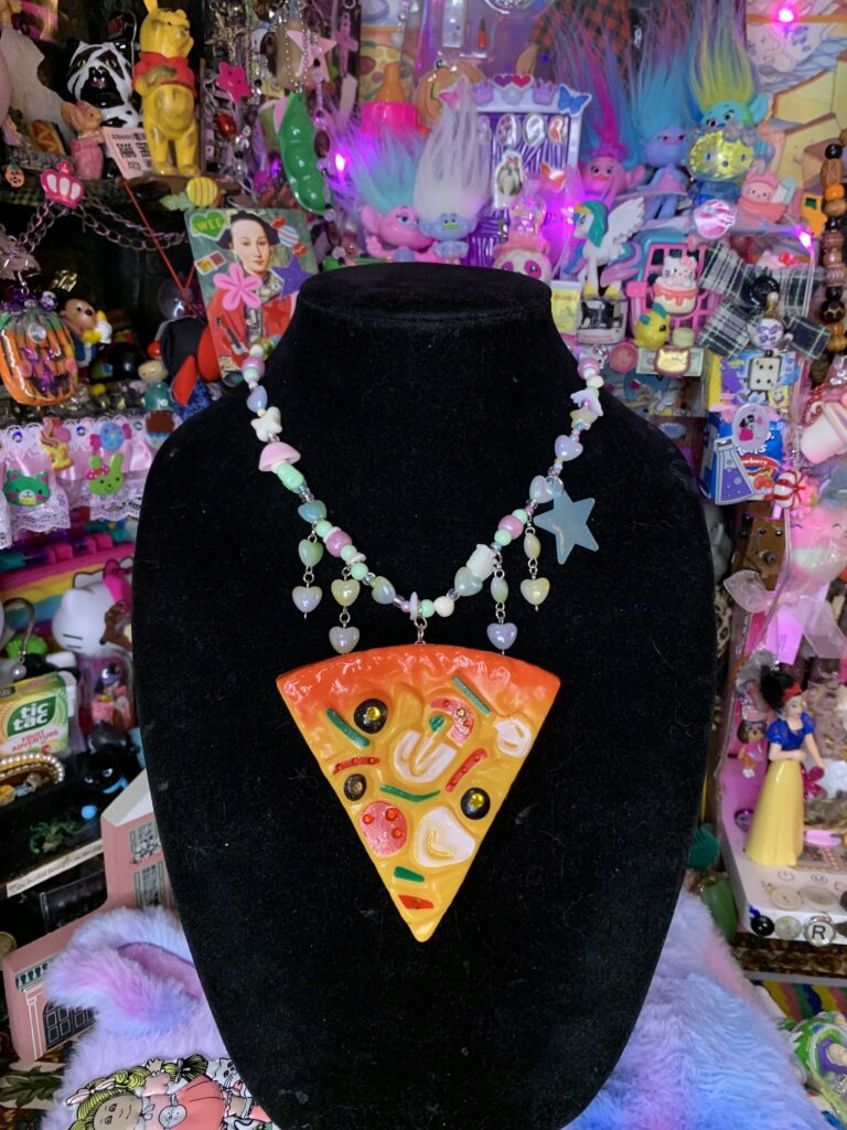 Blue pizza star