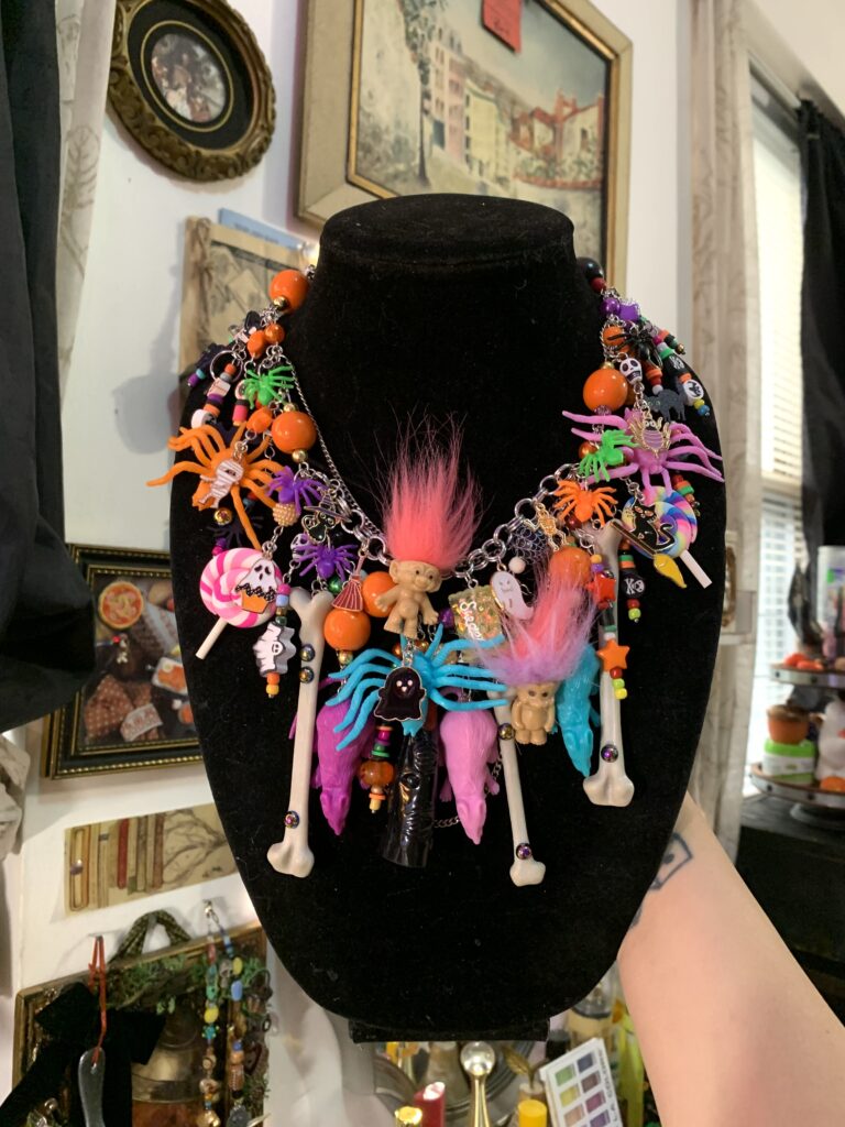 Halloween Trolls and Spiders